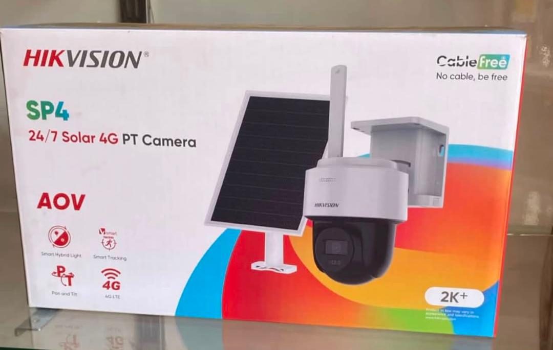 Hikvision SP4 / SP8-D 24/7 Solar 4G Dual-Lens PT Camera
