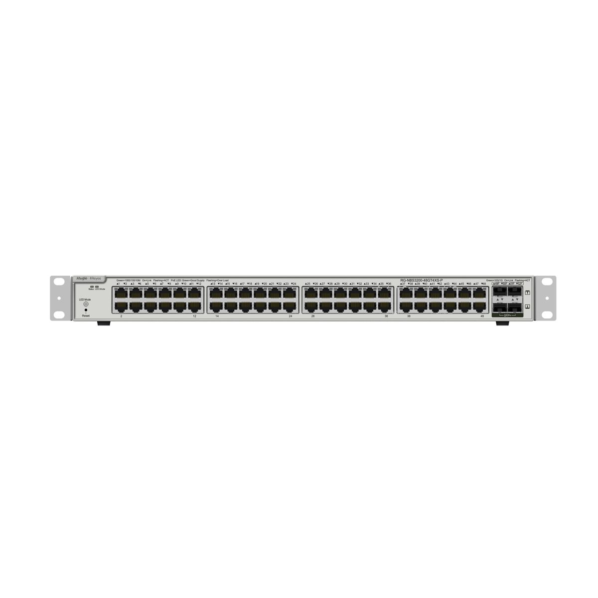 Ruijie 48-Port L2 Managed POE 10G Switch