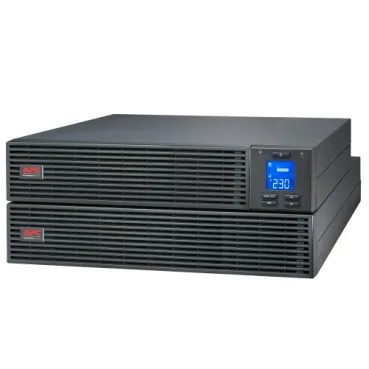APC Easy On-Line 3KVA UPS, Rackmount 4U, 6x IEC C13, 1x IEC C19 outlets (SRV3KRILRK)