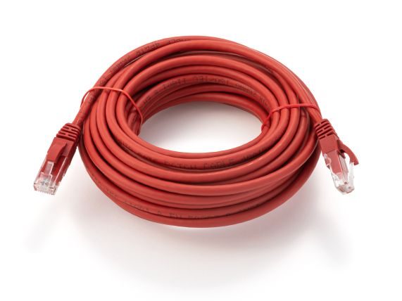 GIGANET CAT6 UTP PATCH CORD 10M – RED
