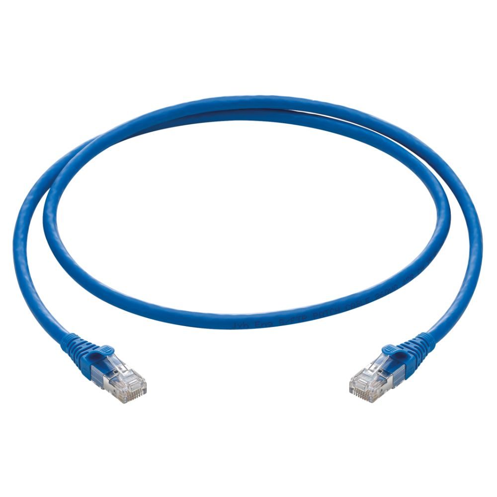 Giganet Category 6 UTP 1 mtr Patch Cord-BLUE, 26AWG 50U’