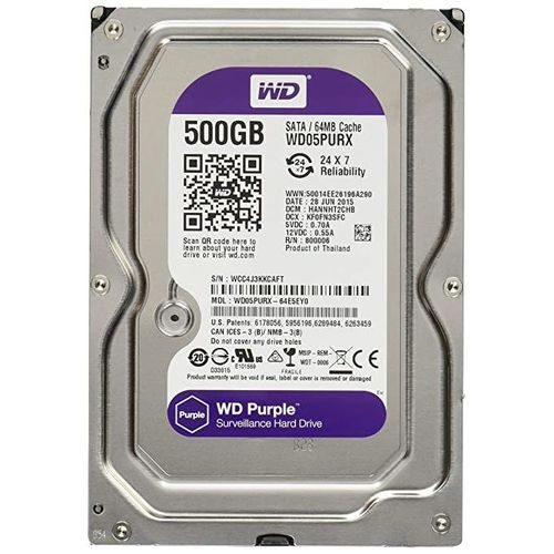 500GB HDD WD SURVEILLANCE