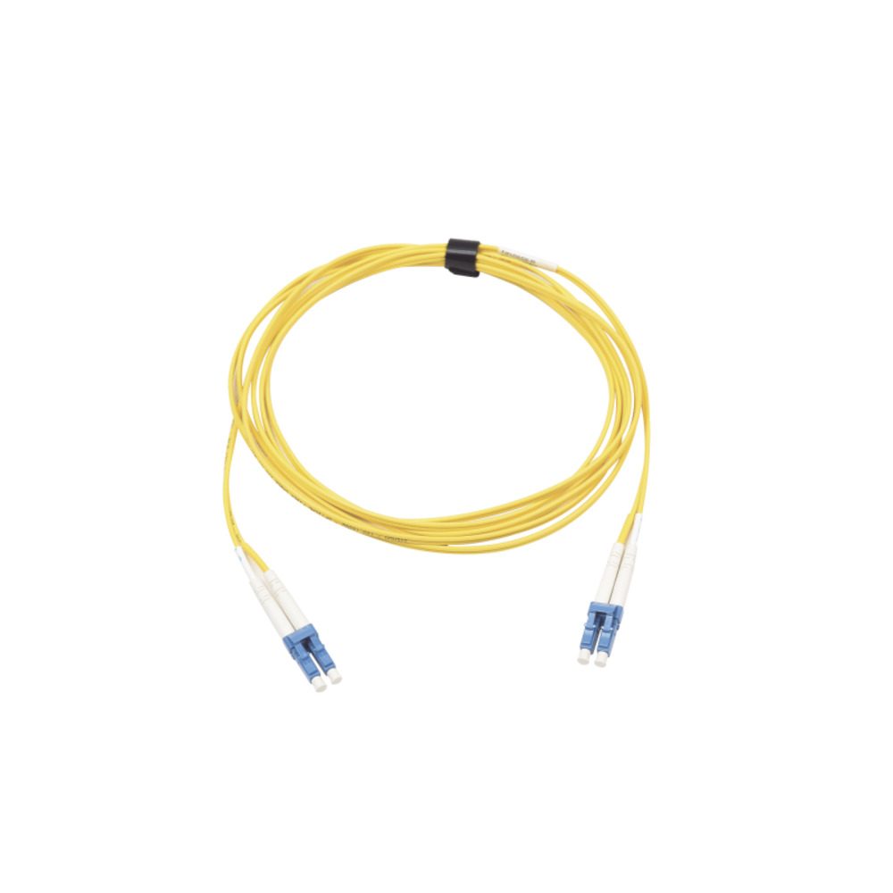 Giganet FIBER JUMPER,DUPLEX,XGLO,SM,OS2,LC/LC,UPC,YELLOW JKT,LSOH,10