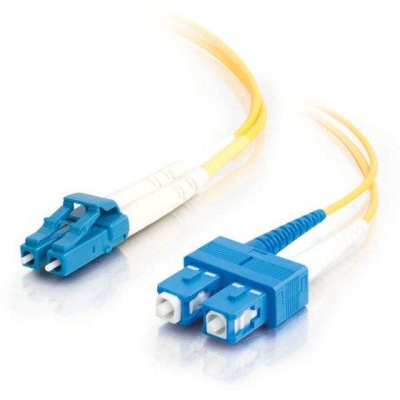 Giganet FIBER JUMPER DUPLEX SM,LCSC, YELLOW 5M