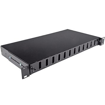 GIGANET 1U 19" 24 WAY PATCH PANEL