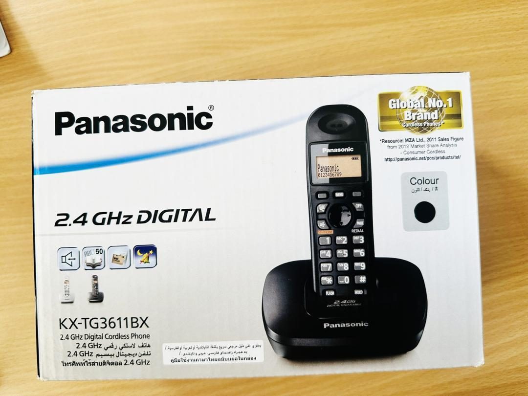 Panasonic KX-TG3611BX Cordless Phone