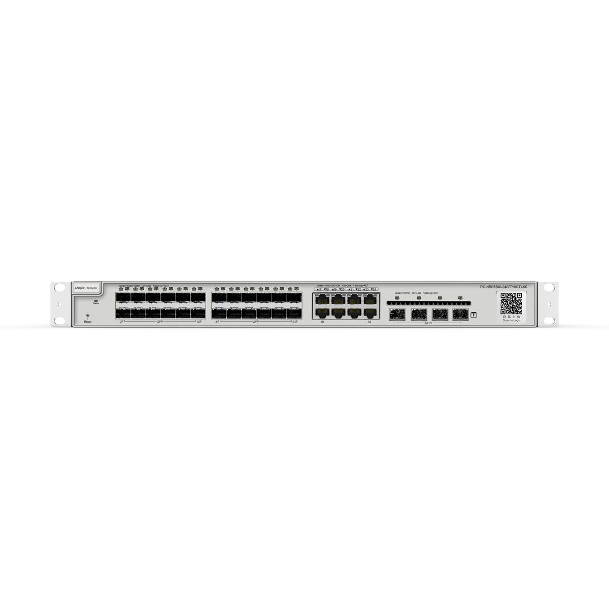Ruijie 24-Port SFP L3 Managed 10G Switch, 24 SFP Slots