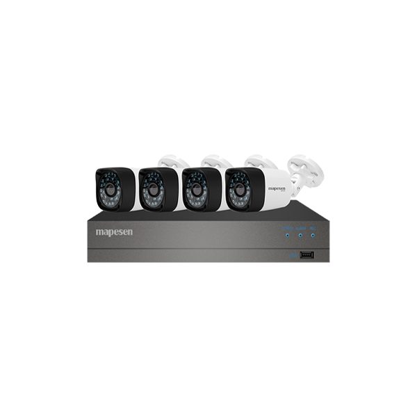 Mepesen 4 CCTV cameras package with Unlimited Internet