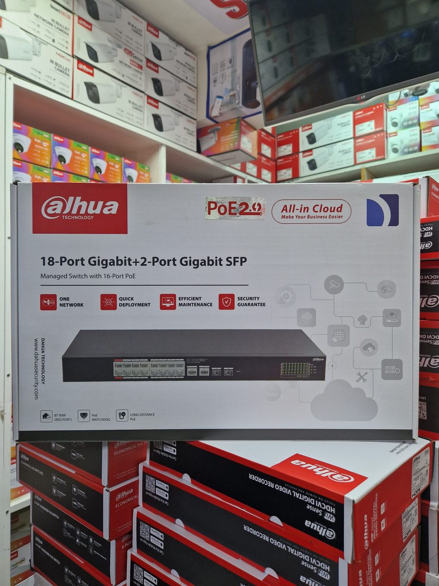 DH-CS4220-16GT-135 18 port Full ginger poe switch