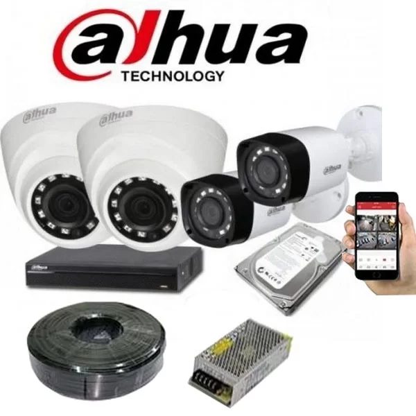 Dahua 4 Channel HD Kit